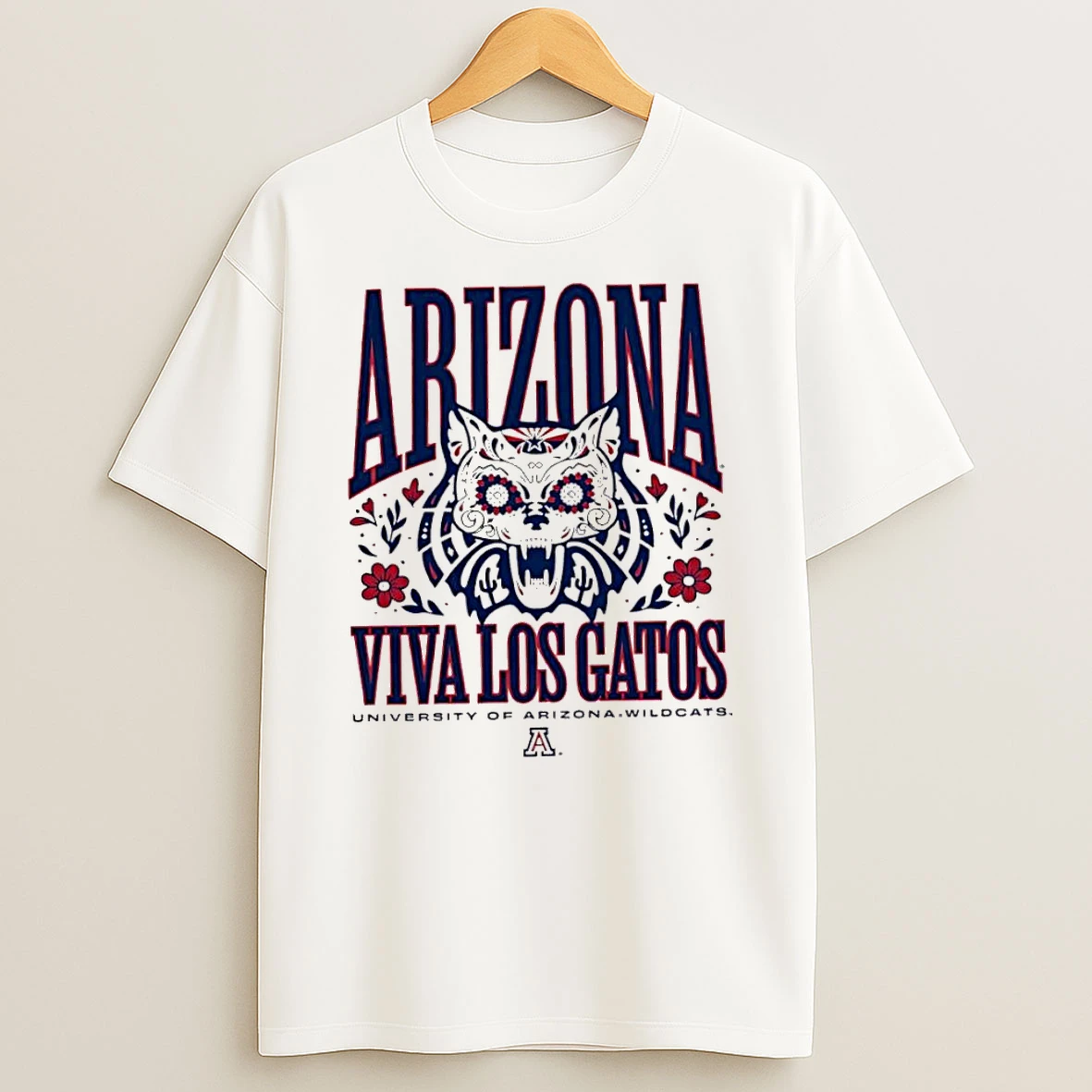 Arizona Wildcats Viva Los Gatos University Of Arizona Wildcats Logo Shirts