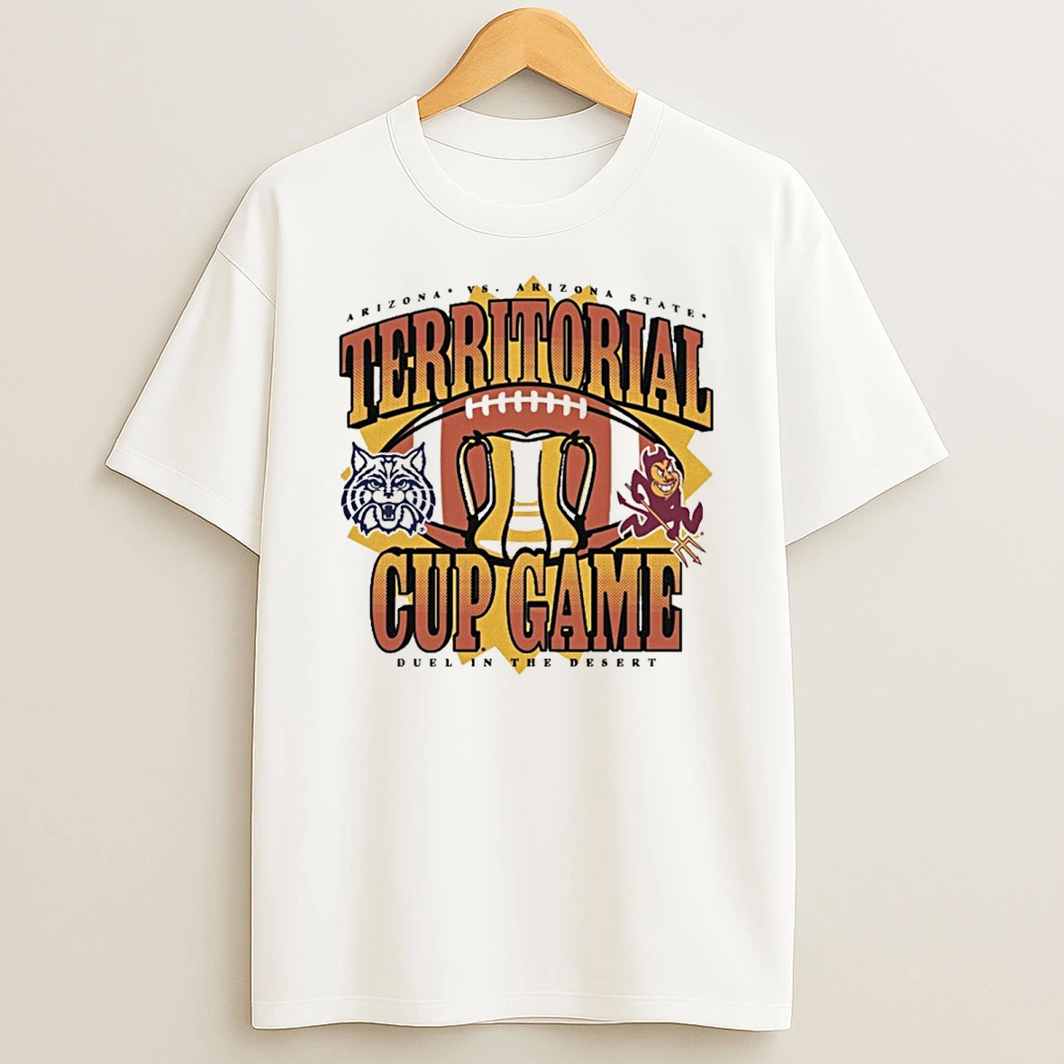 Arizona Wildcats Vs Arizona State Sun Devils Territorial Cup Game Duel In The Desert Shirts