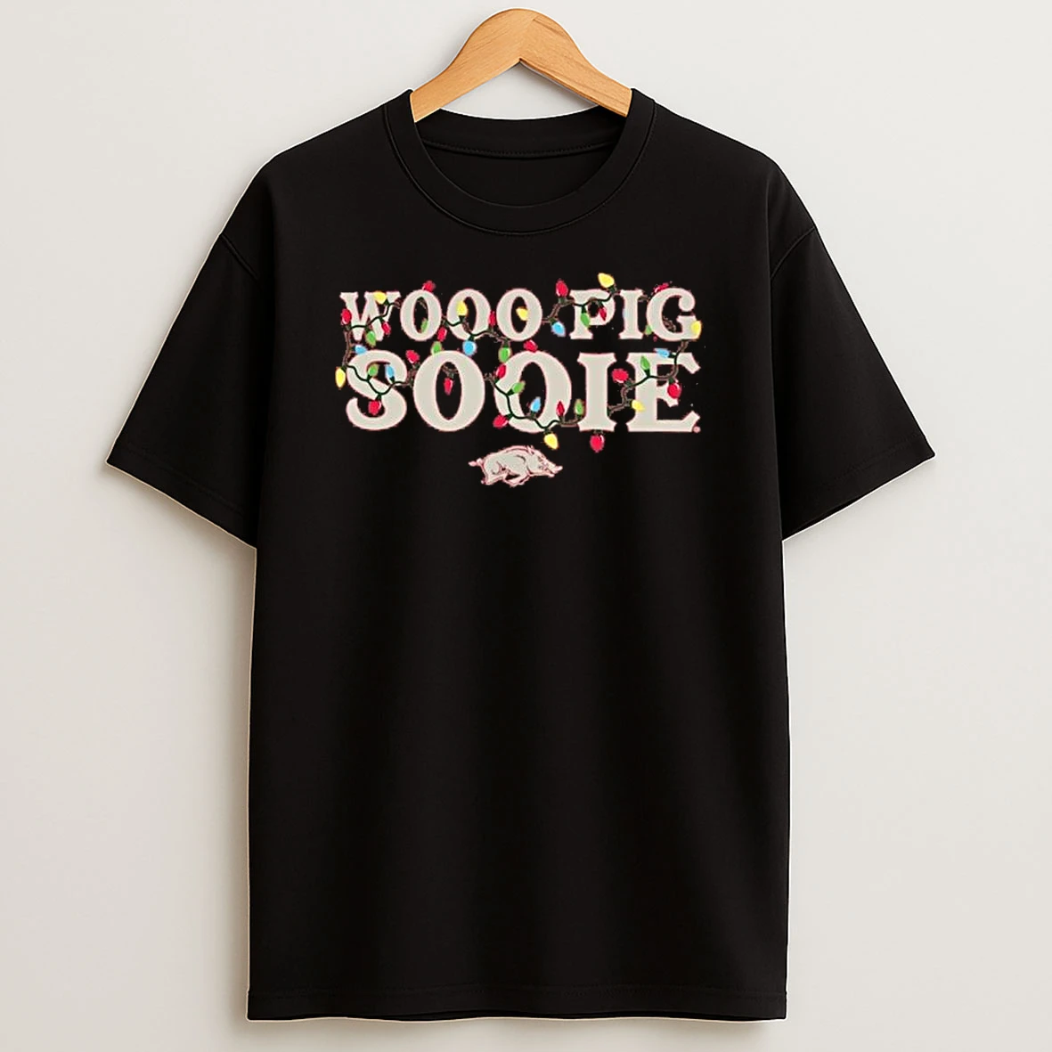 Arkansas Razorbacks String Lights Christmas Shirts