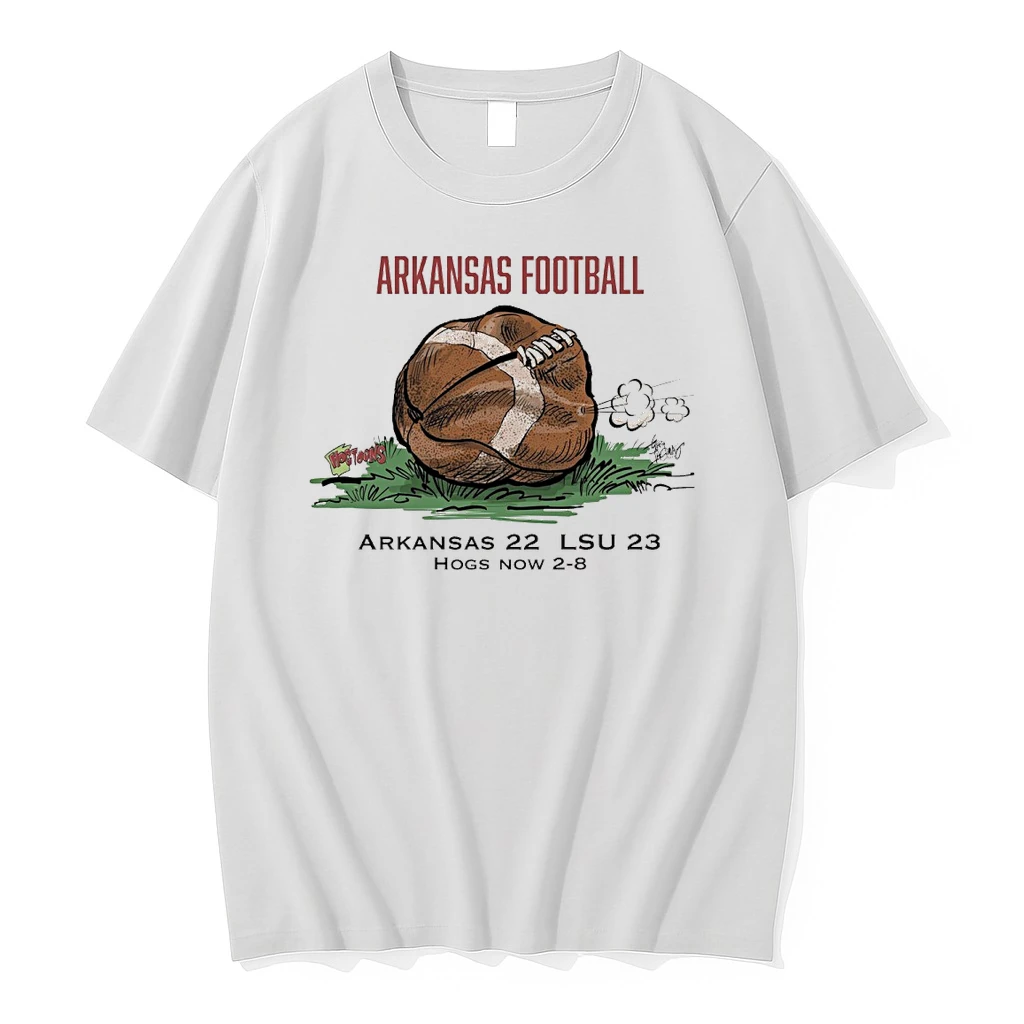 Arkansas Razorbacks Vs Lsu Tigers Score 22 23 Hogtoons Now 2 8 Shirts