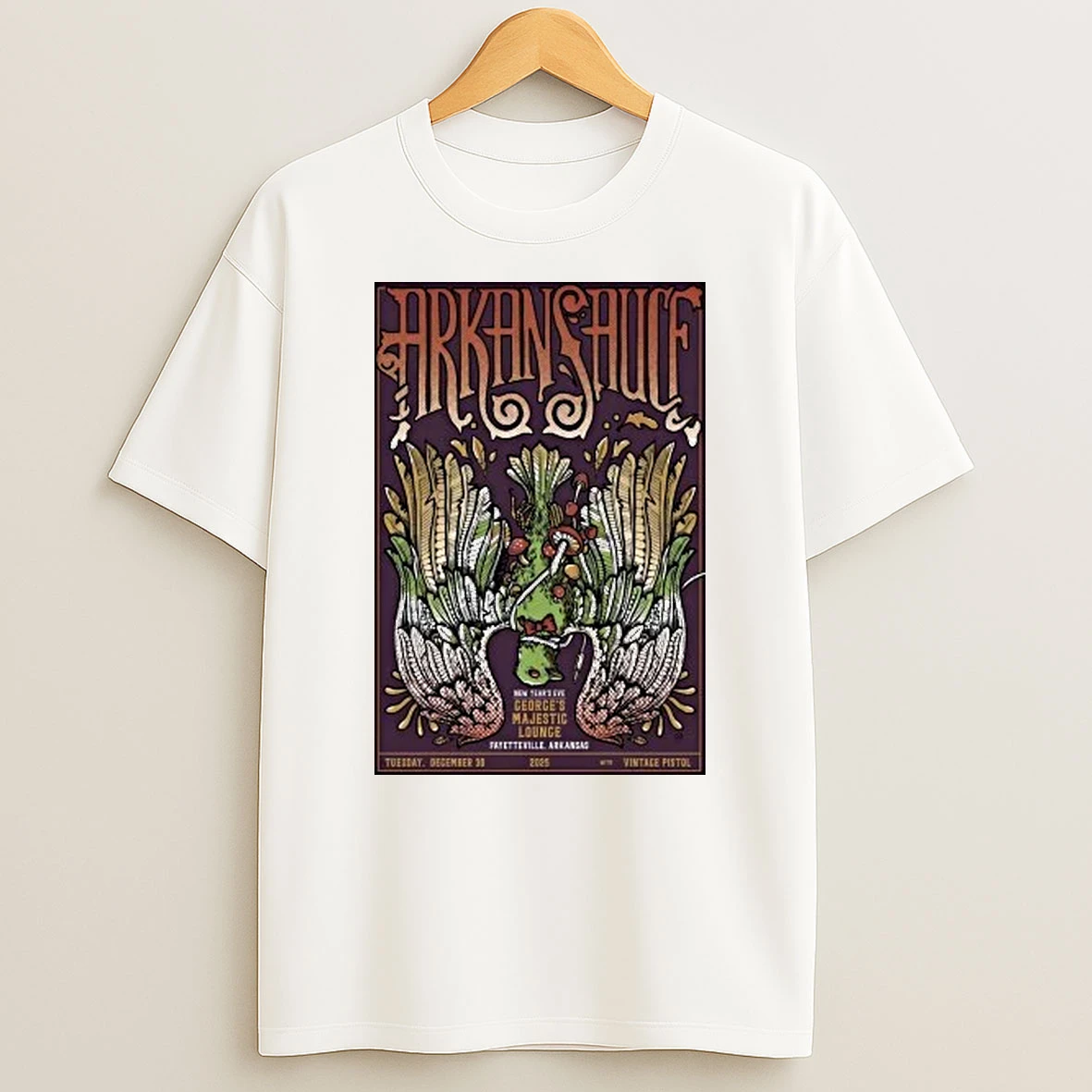 Arkansauce Nye Show In Fayetteville Ar On Dec 30 2025 Shirts