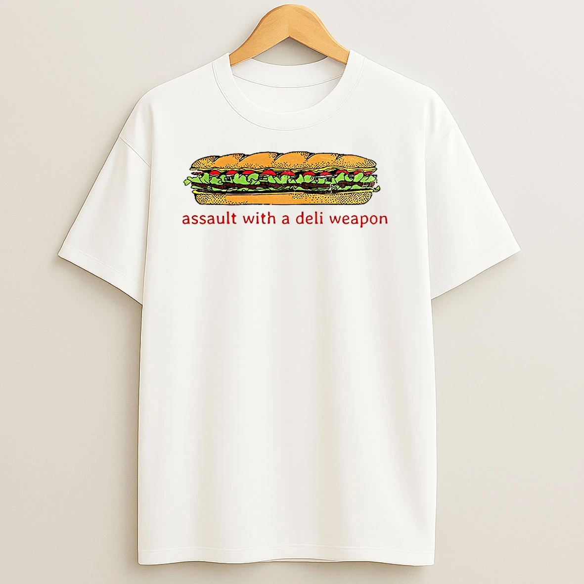Assault With A Deli Weapon Dc Sandwich Thrower Anti Ice Resist T Shirts