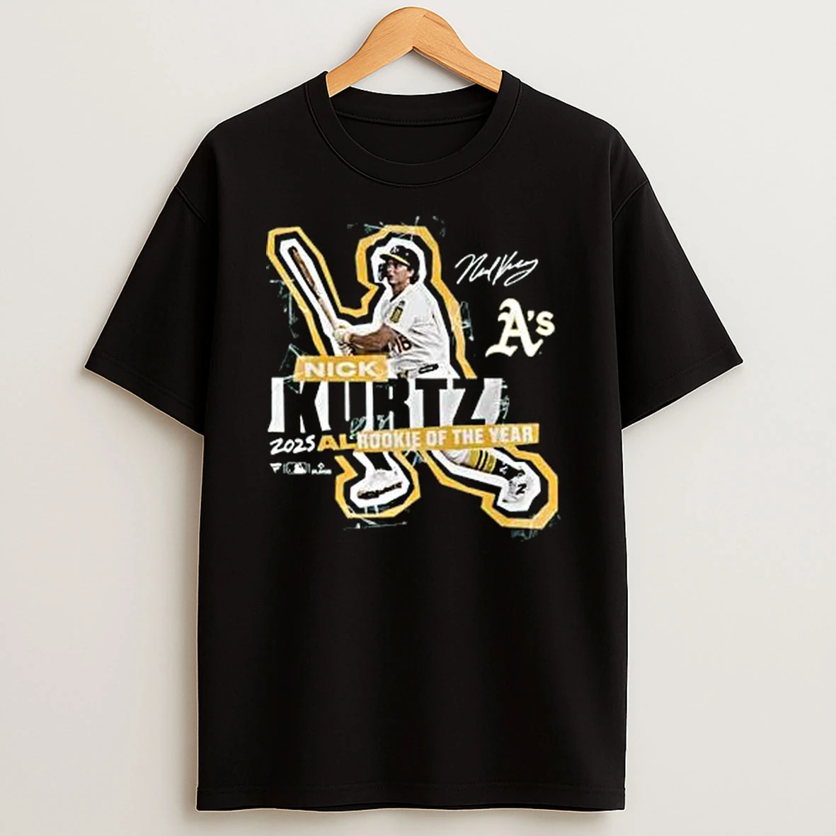 Athletics Nick Kurtz 2025 American League Rookie Of The Year Shirts