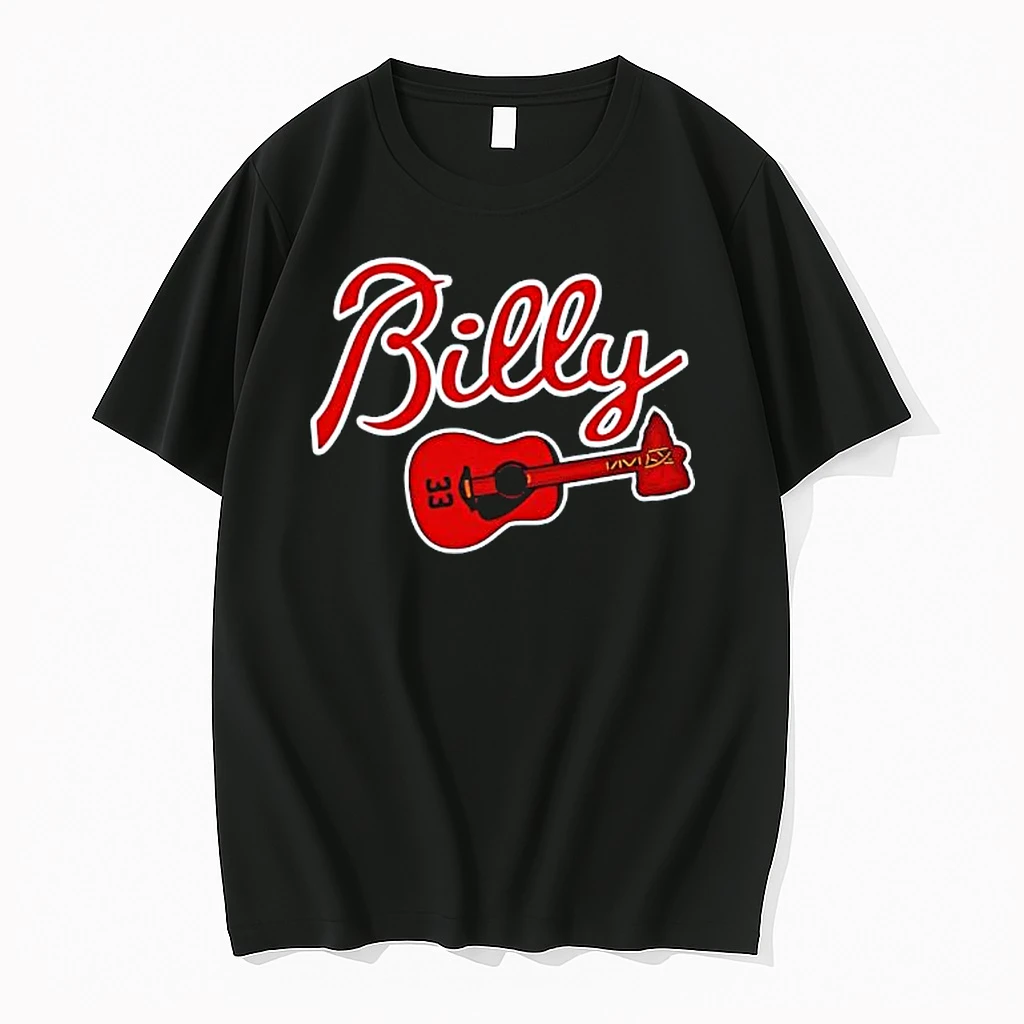 Atlanta Braves Billy 33 Guitar Shirts