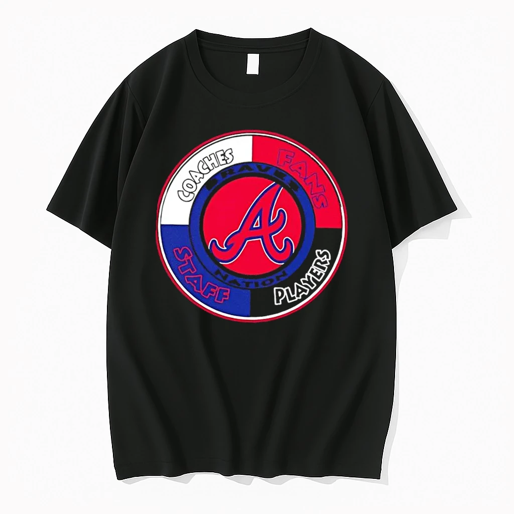 Atlanta Braves Nation Coaches Fans Staff Players Shirts