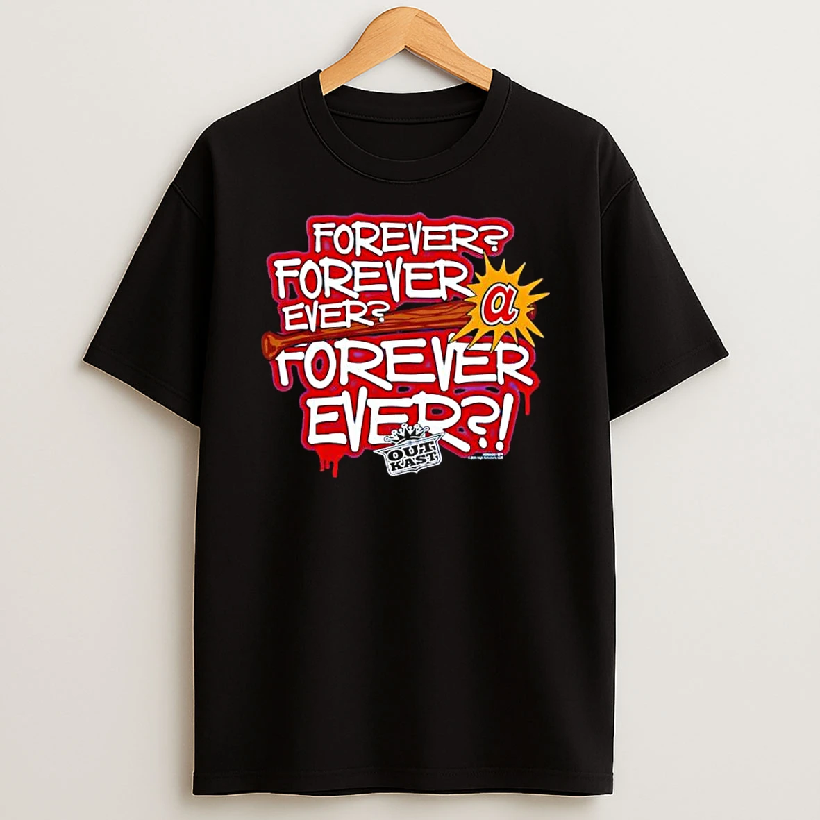 Atlanta Braves X Outkast Homage Royal Forever Ever Graphic Shirts
