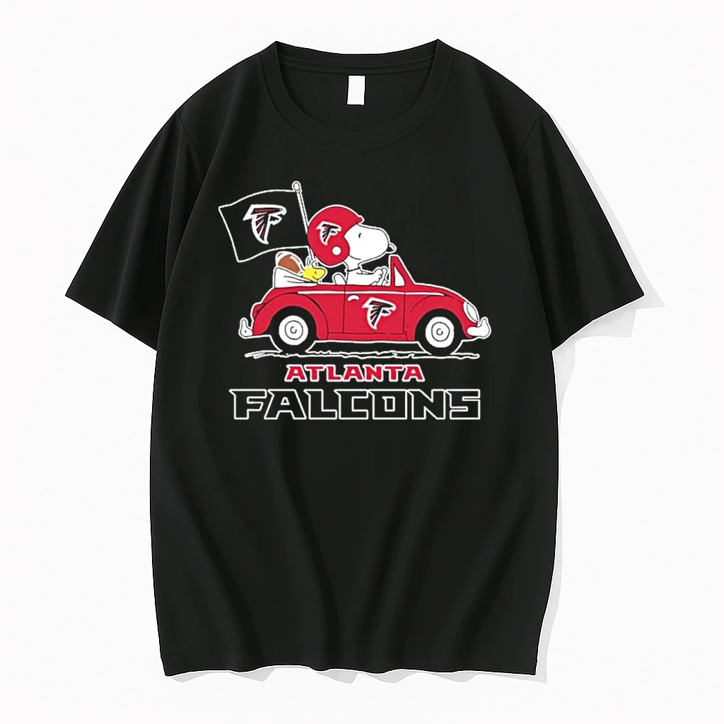 Atlanta Falcons Football X Snoopy Drive Car Shirts