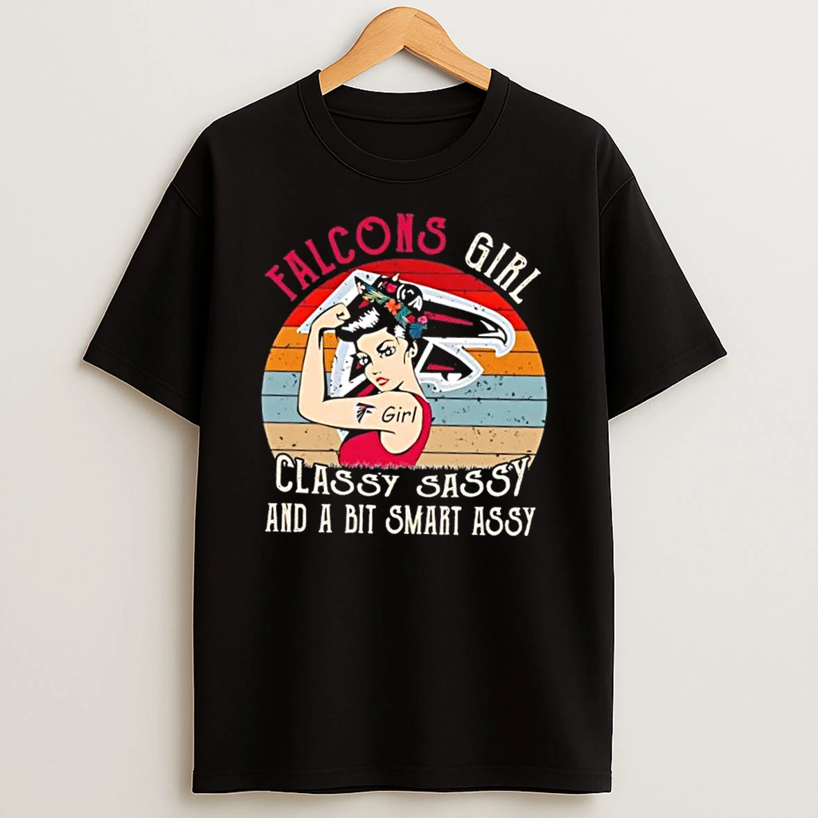 Atlanta Falcons Girl Classy Sassy And A Bit Smart Assy Shirts