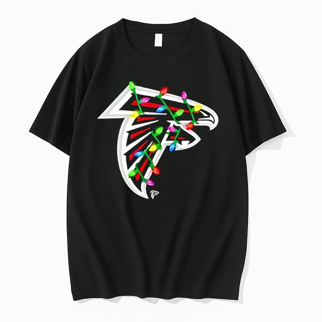 Atlanta Falcons Logo Holiday Lights Shirts