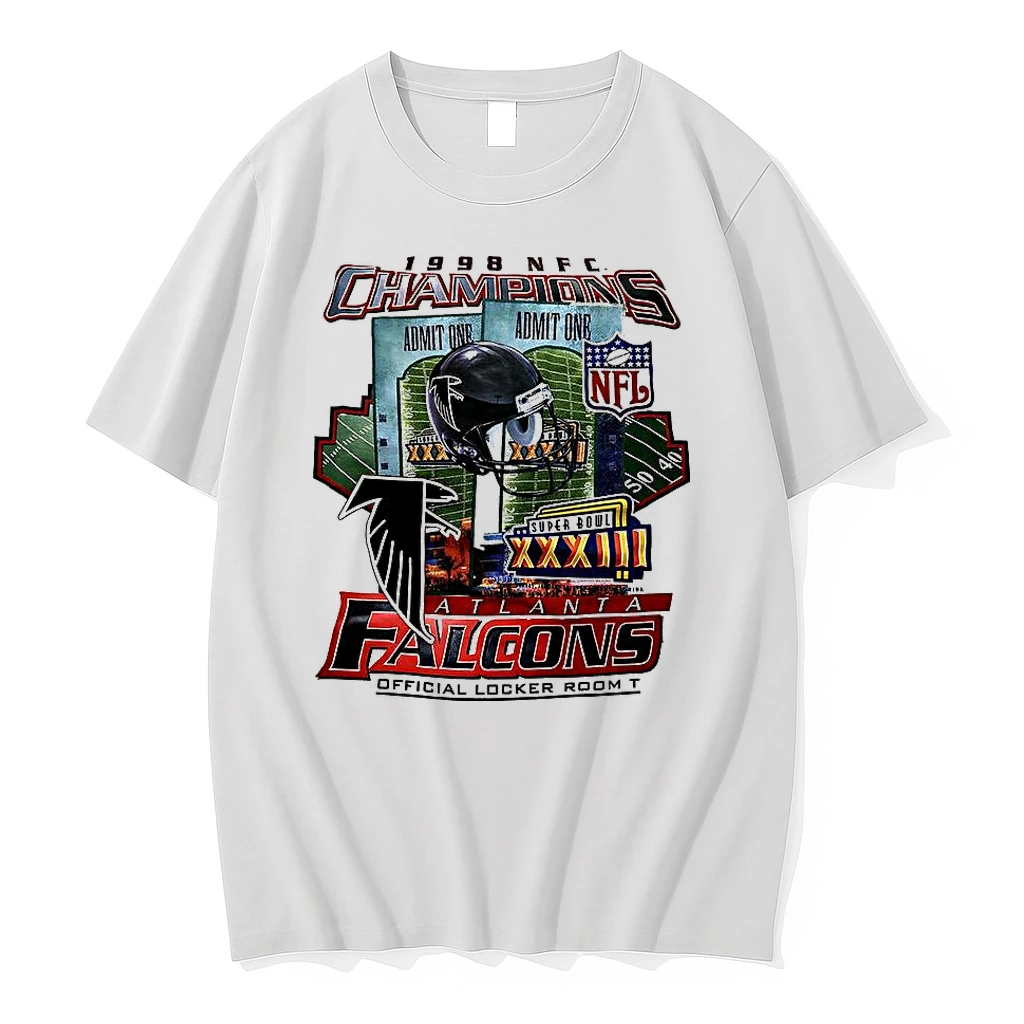 Atlanta Falcons Nfl Est 1998 Nfc Champions Vintage Shirts