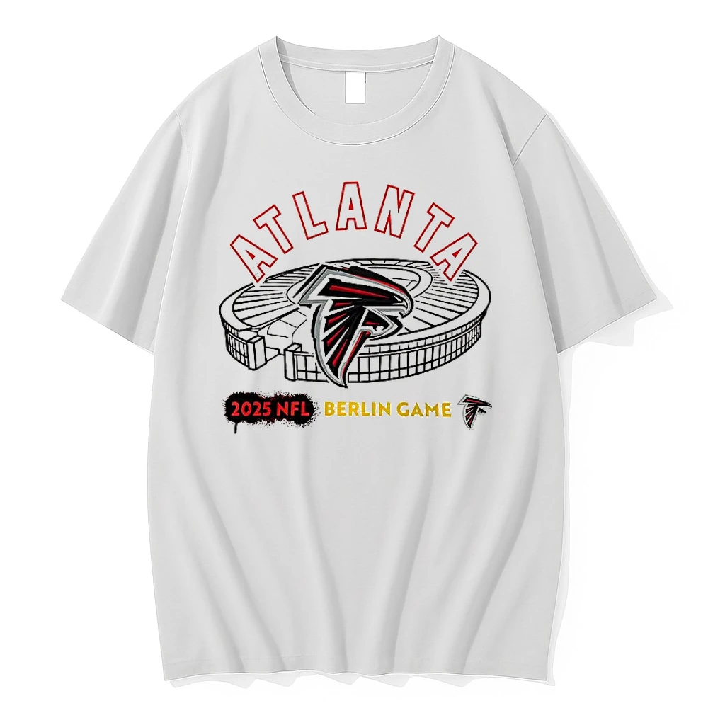 Atlanta Falcons Olympia Stadium 2025 Nfl Berlin Game Shirts