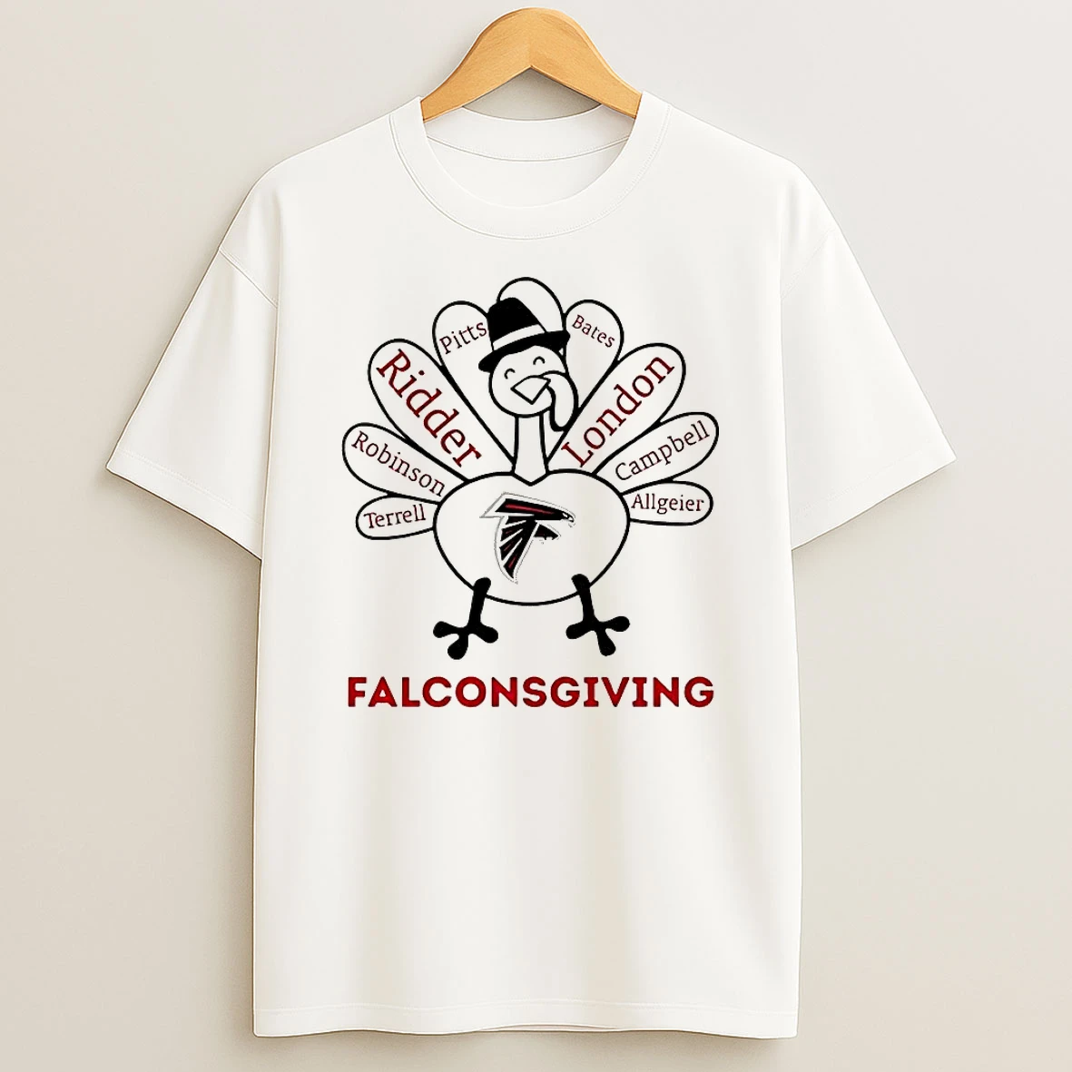 Atlanta Falcons Turkey Falconsgiving Thanksgiving With Heroes Shirts