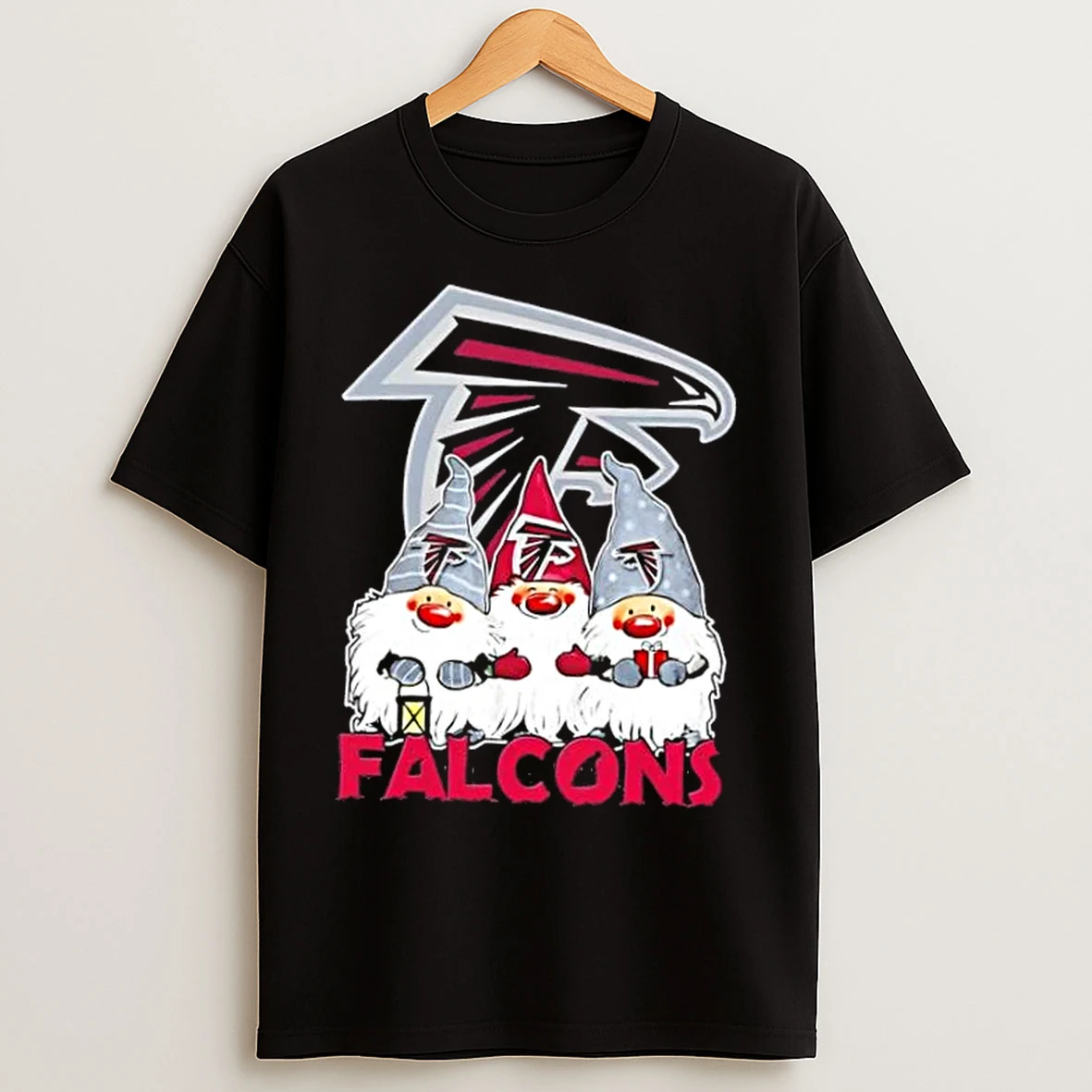 Atlanta Falcons X Gnomes Xmas Christmas T Shirts