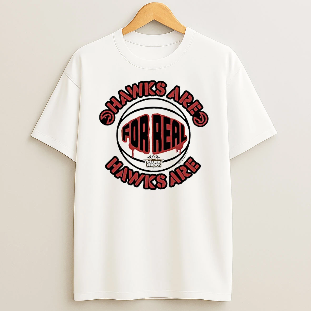 Atlanta Hawks X Outkast Homage Gold For Real Shirts