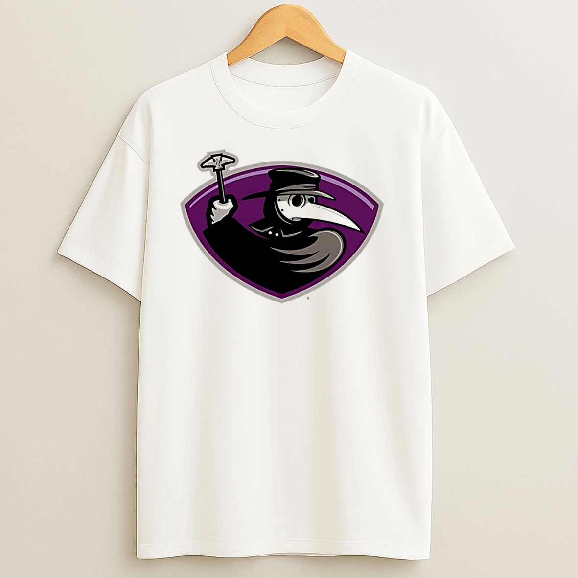 Atlanta Thrashers X Plague Doctor Costume Halloween Logo T Shirts