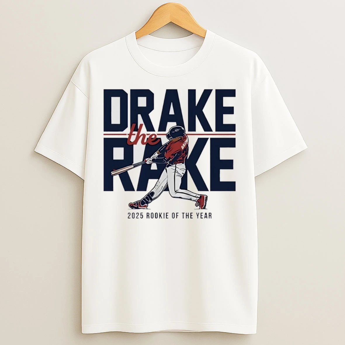 Atlanta S Drake Baldwin The Rake 2025 Rookie Of The Year T Shirts