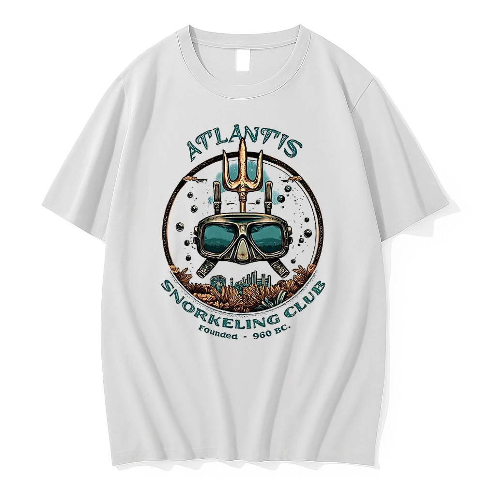 Atlantis Snorkeling Club Founded 960 Bc Logo Shirts