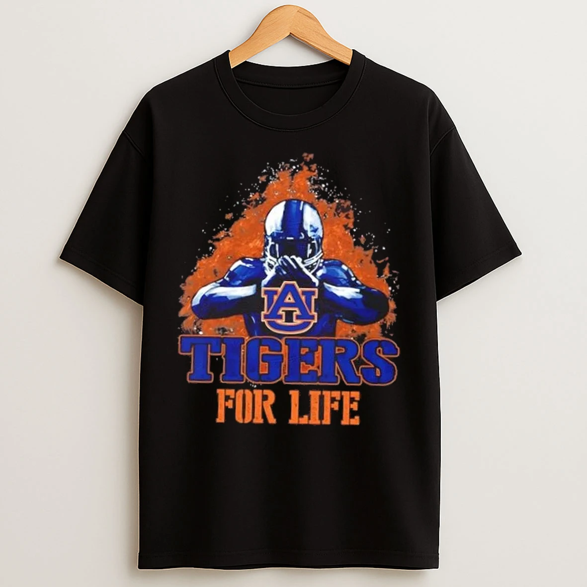 Auburn Tigers Football For Life T Shirts