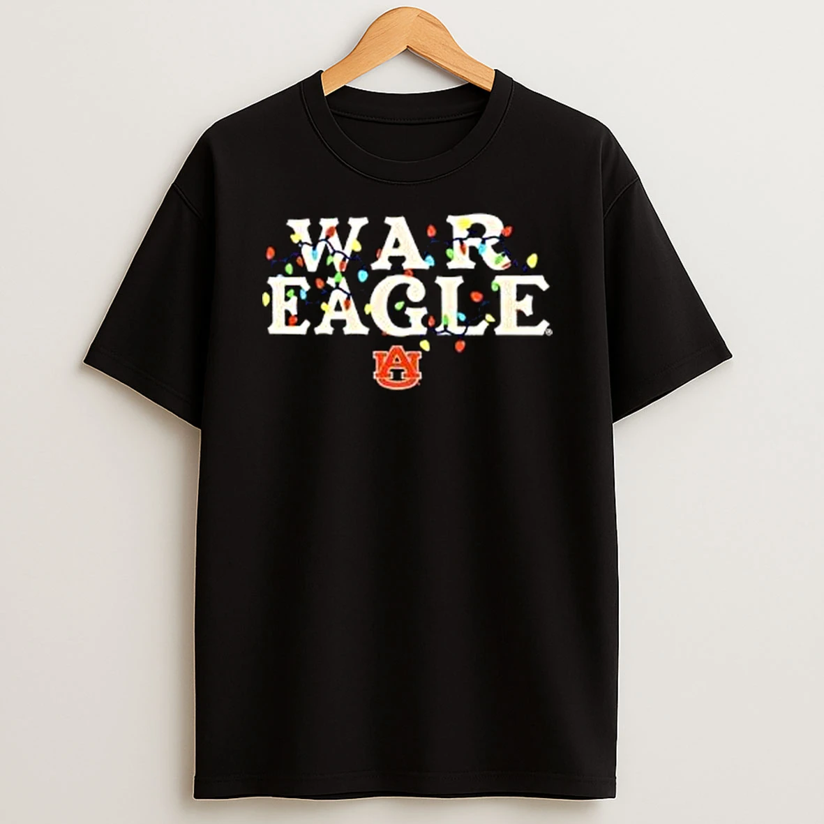 Auburn Tigers War Eagle String Lights Christmas 2025 Shirts