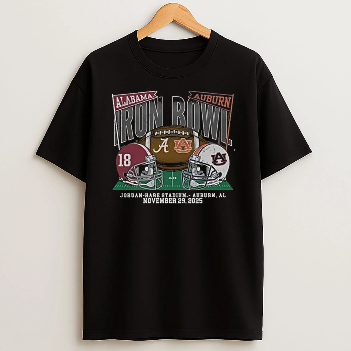 Auburn Tigers Vs Alabama 2025 Iron Bowl Game Shirts