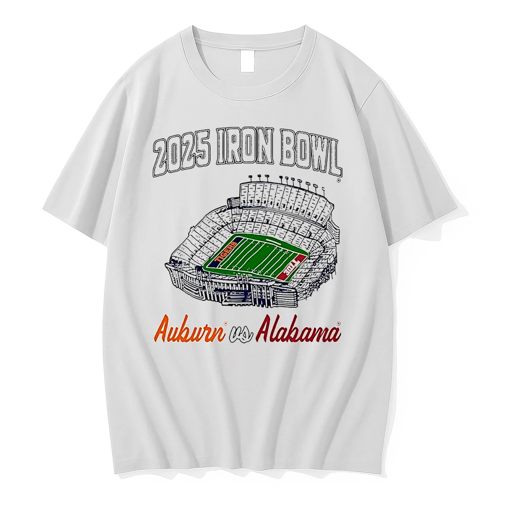 Auburn Tigers Vs Alabama Crimson Tide 2025 Iron Bowl Stadium Shirts