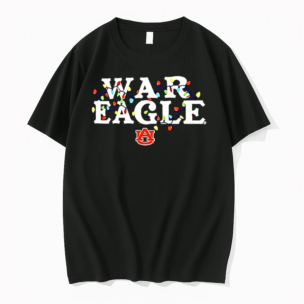 Auburn Tigers War Eagle String Lights Christmas Shirts