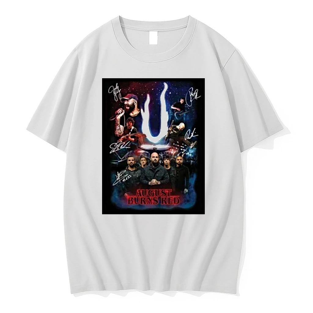 August Burns Red X Stranger Things Signed Screen Print Shirts