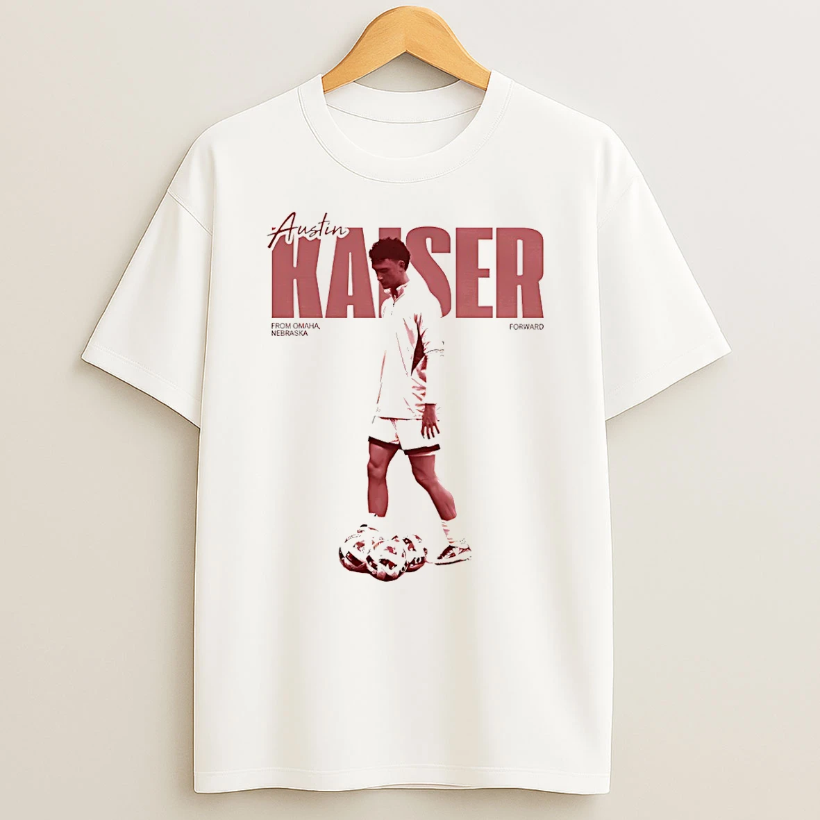 Austin Kaiser Forward Soccer Vintage Shirts