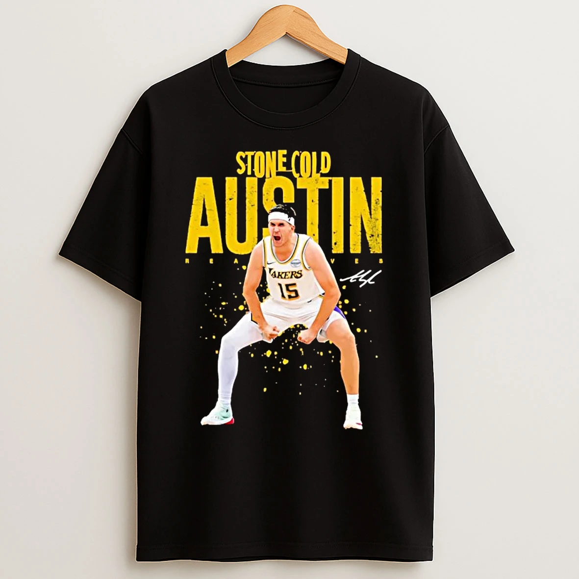 Austin Reaves Stone Cold Los Angeles Lakers T Shirts