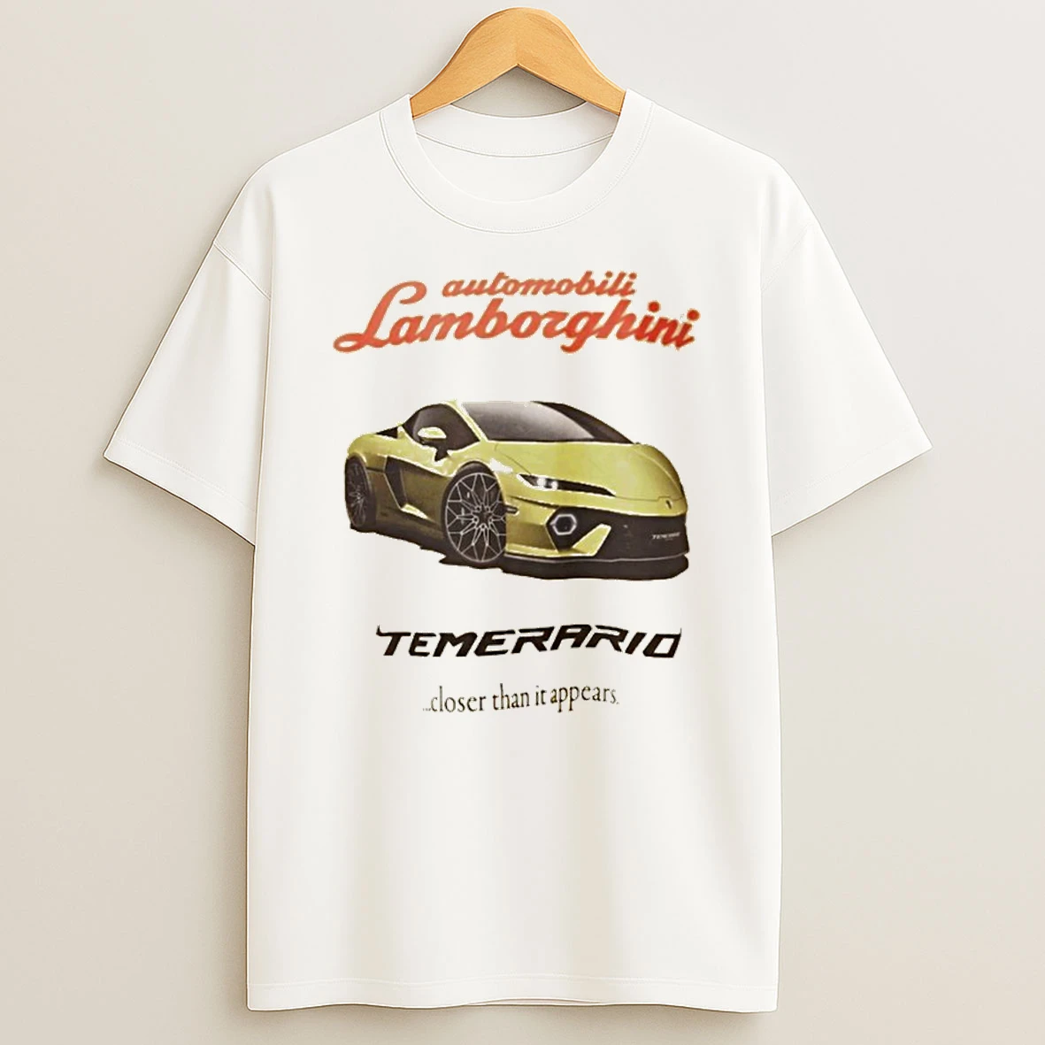 Automobili Lamborghini Temerario Closer Than It Appears Shirts