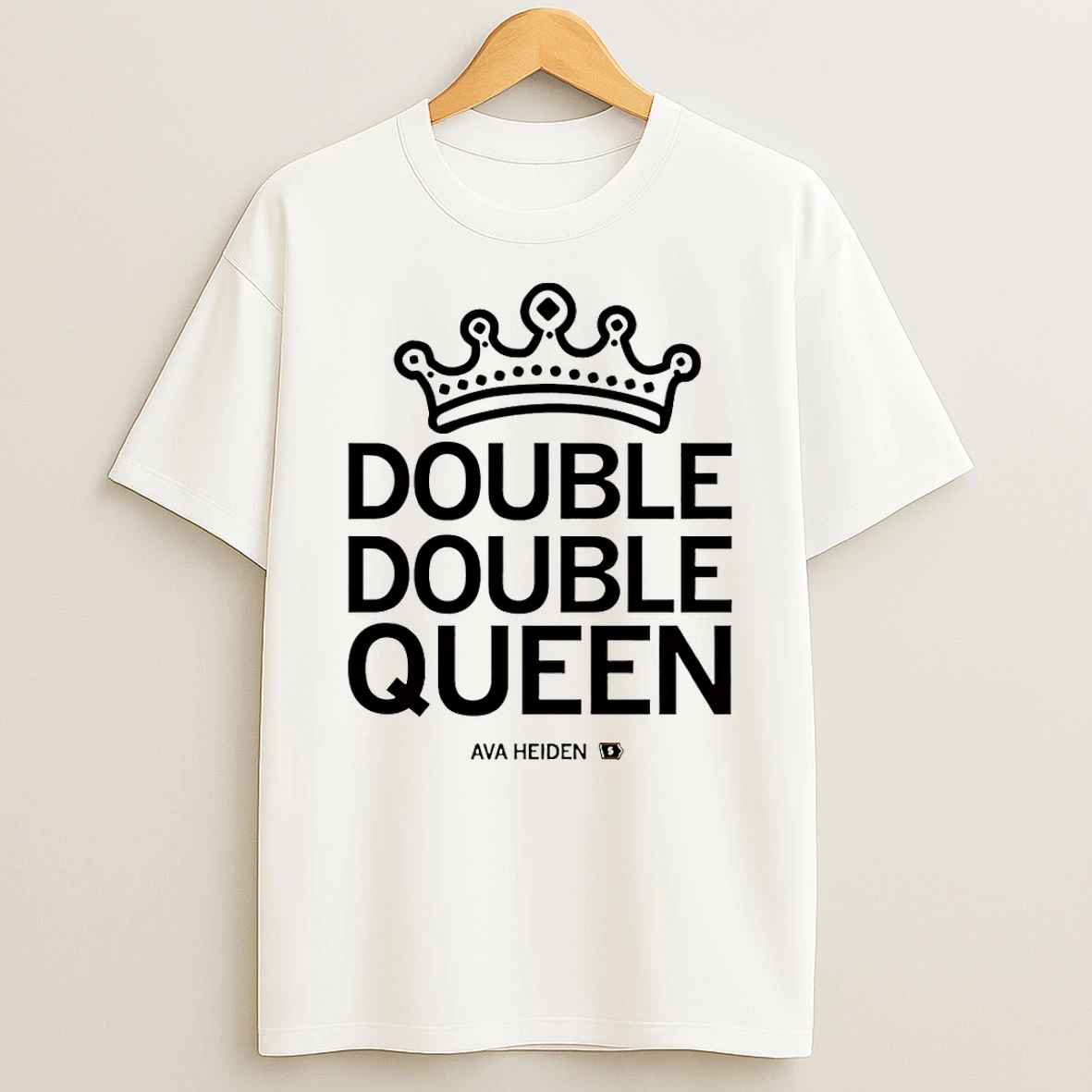 Ava Heiden Iowa Hawkeyes Double Double Queen Shirts