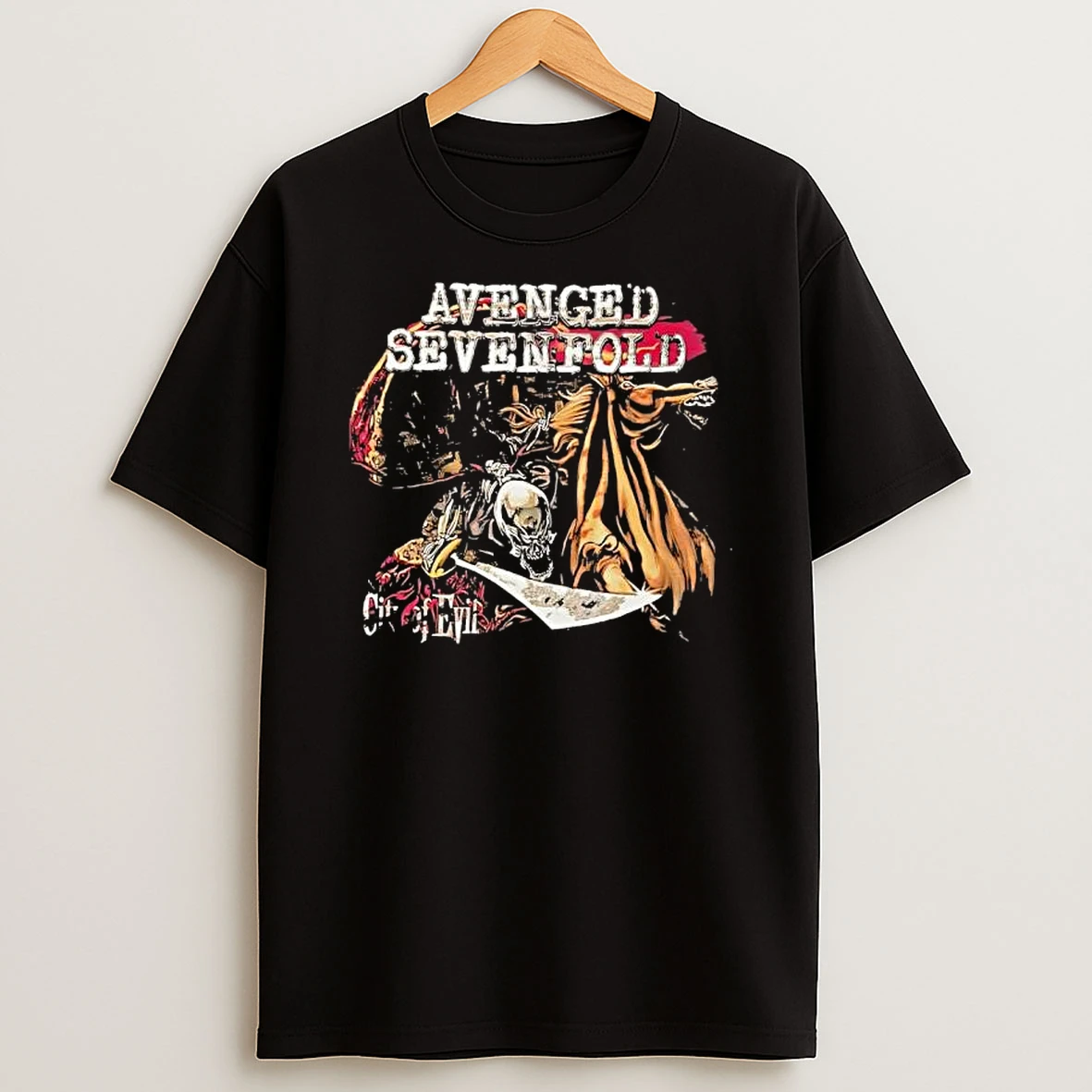 Avenged Sevenfold Album City Of Evil Graphic Shirts