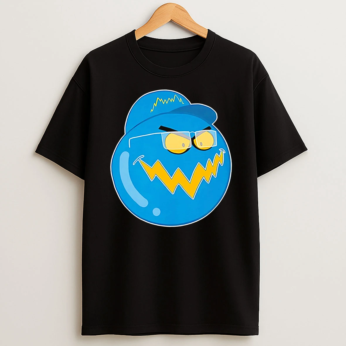 Awesome Cursed Bubble Los Angeles Chargers Shirts