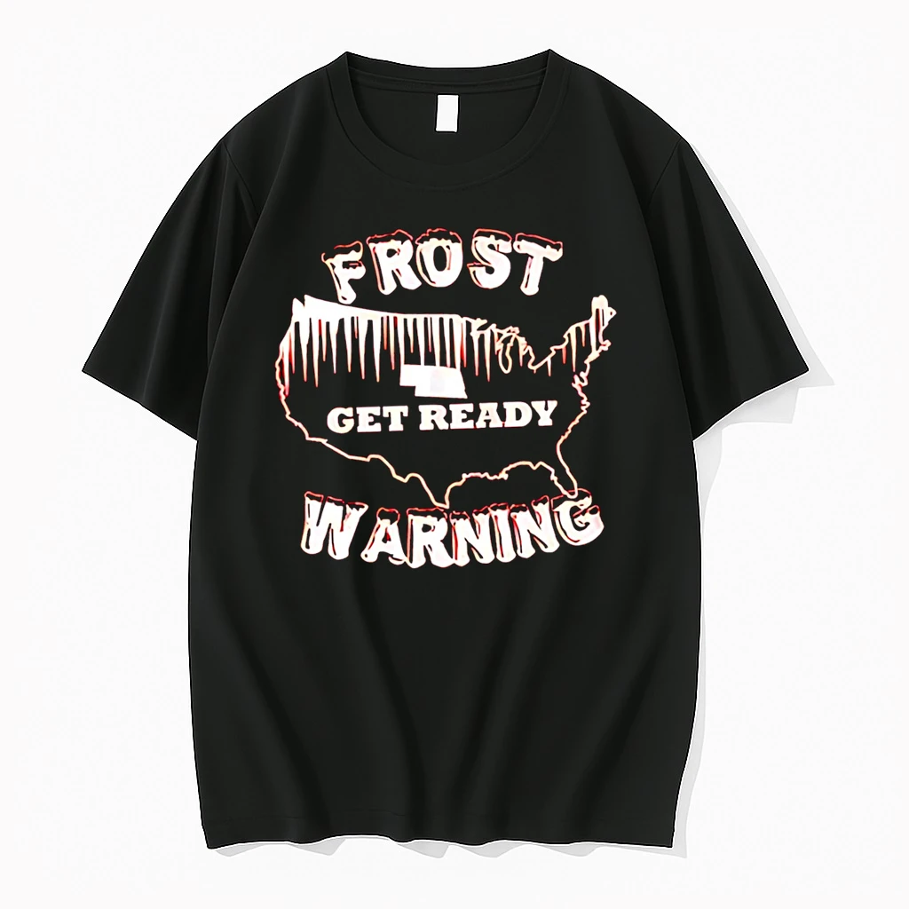 Awesome Frost Get Ready Warning American Map Shirts
