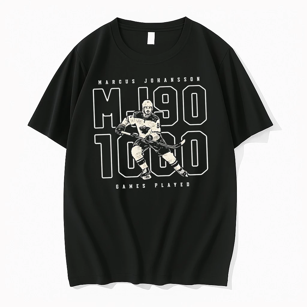 Awesome Marcus Johansson Mj90 1000 Games Player Hockey Shirts