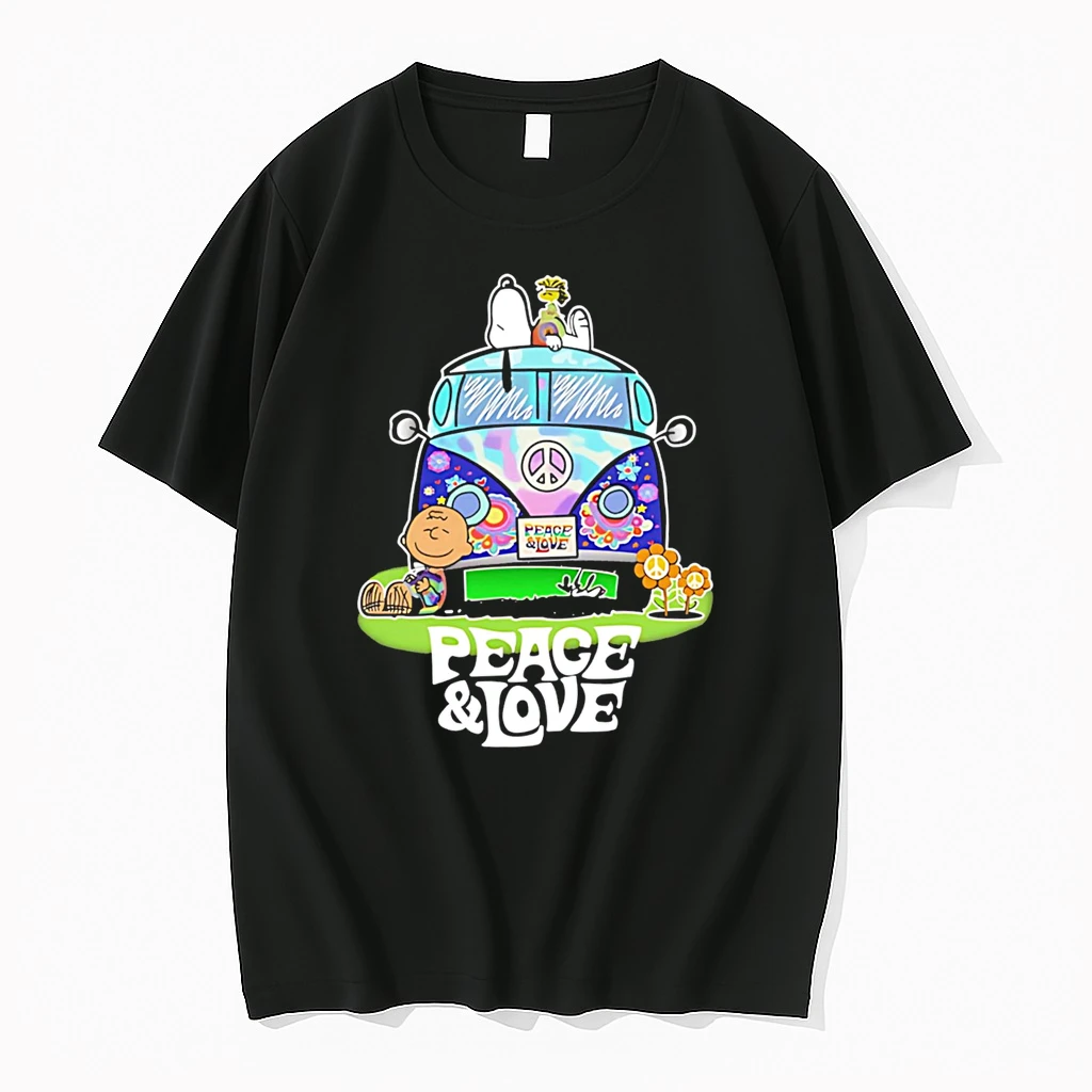 Awesome Snoopy Peace And Love Shirts