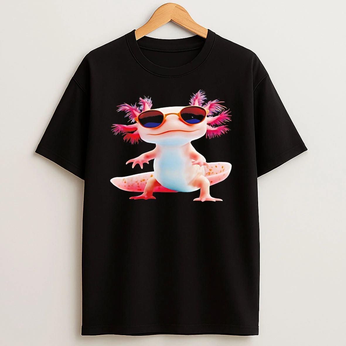 Axolotl Wearing Sunglasses Kawaii Shirts