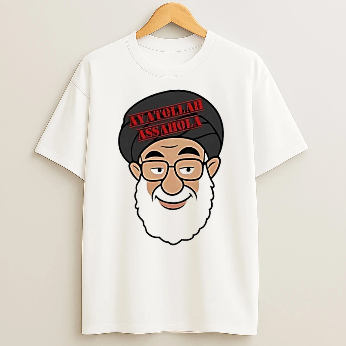 Ayatollah Assahola Big Face Shirts