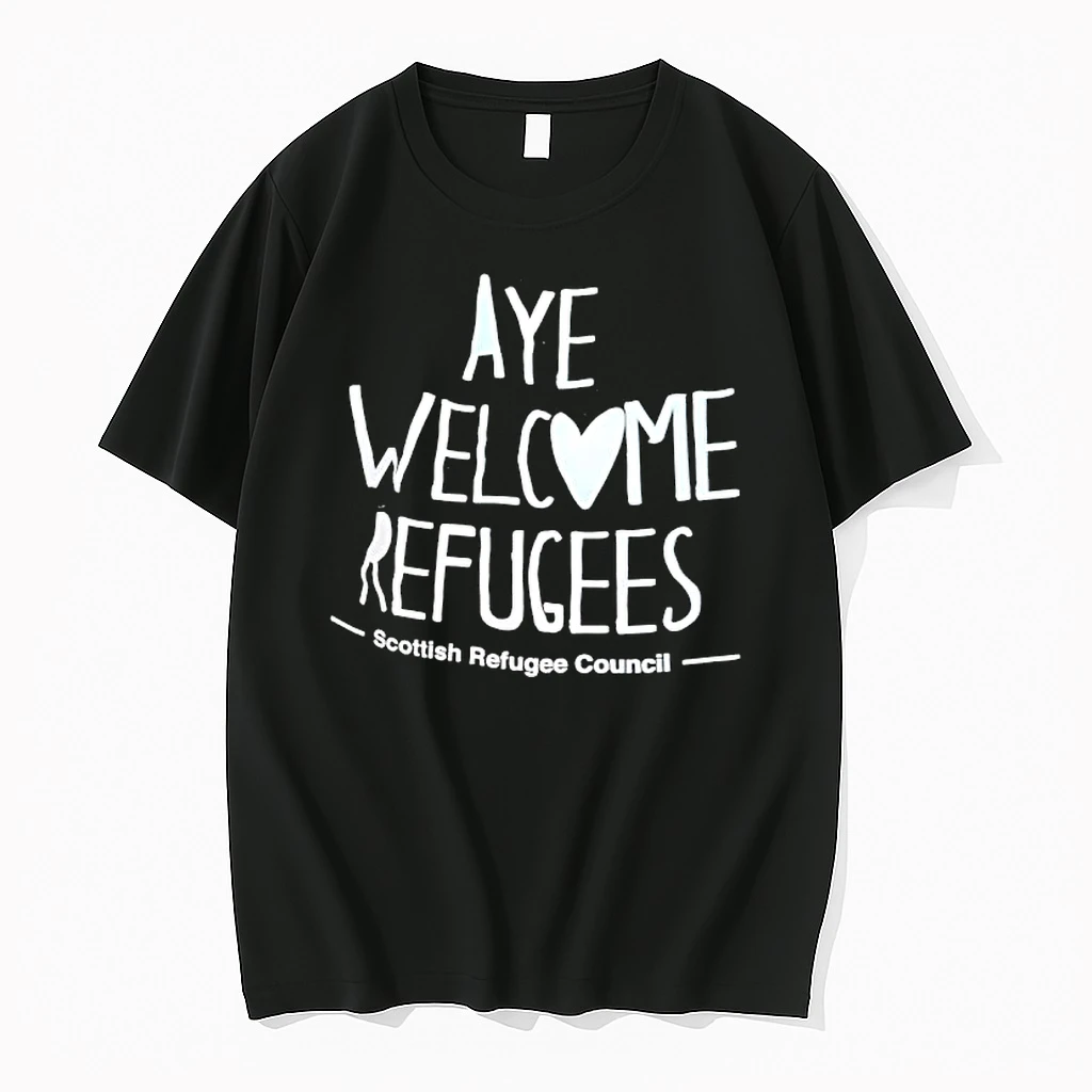 Aye Welcome Refugees The Scottish Refugee Council Shirts