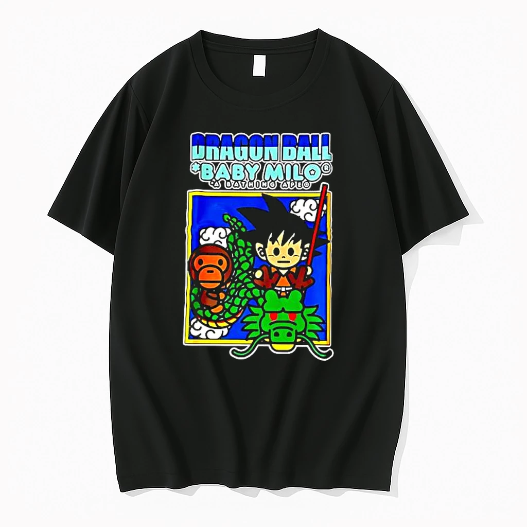 Bape X Dragon Ball Z Baby Milo Shirts