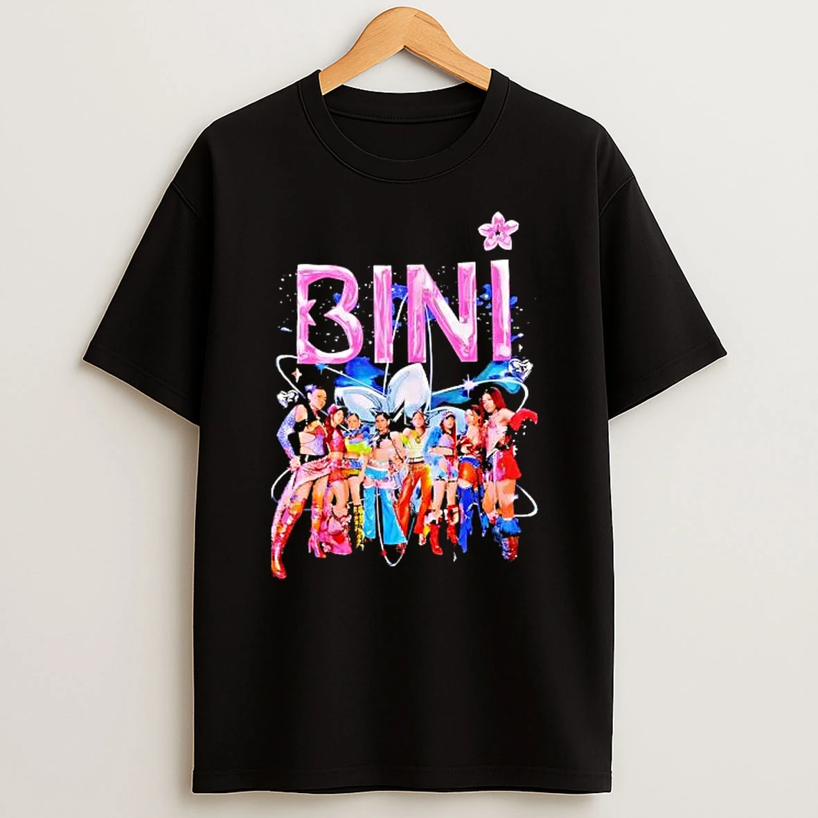 Bini Group Photo Graphic Shirts