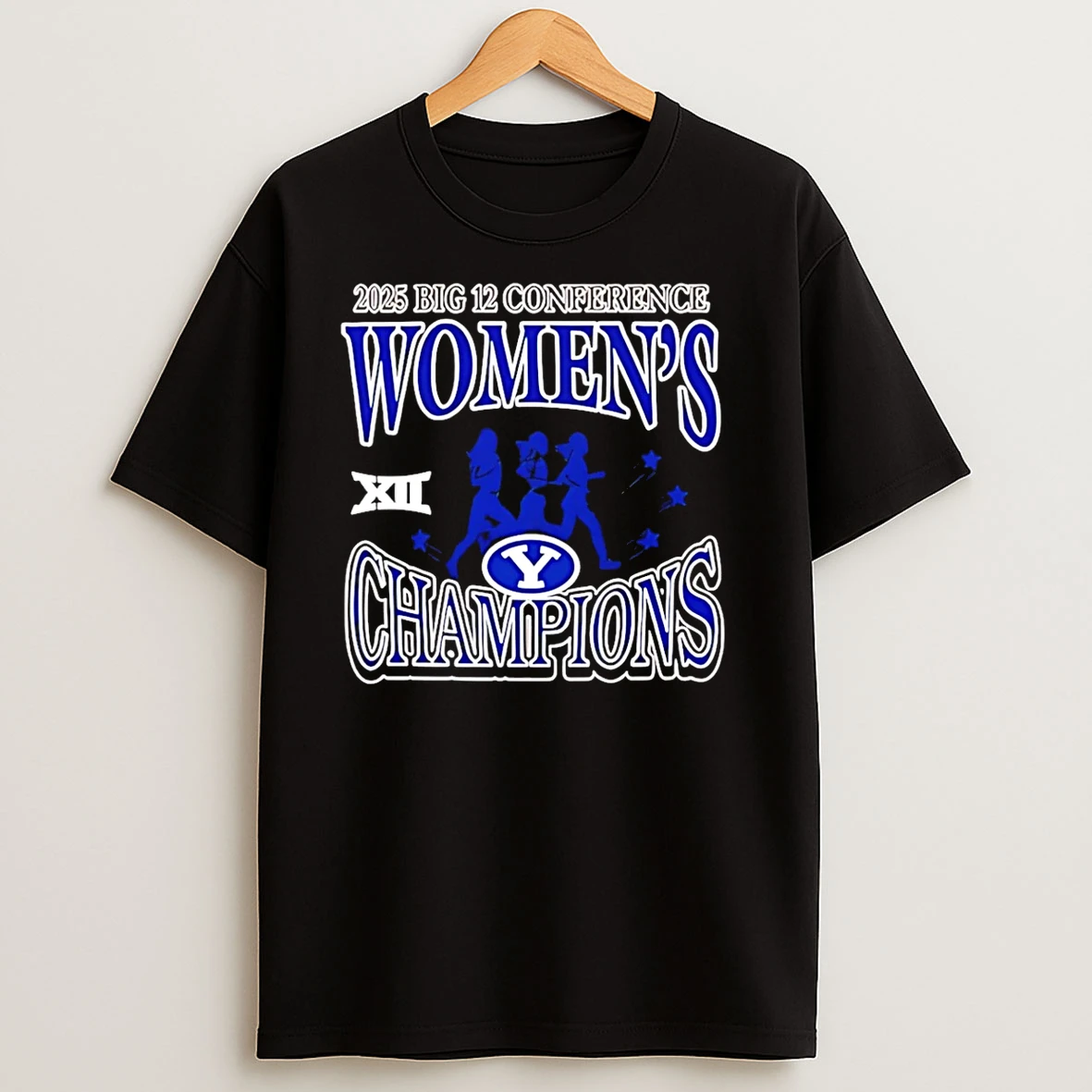 Byu Cougars 2025 Big 12 Womens Cross Country Champions No 1 T Shirts