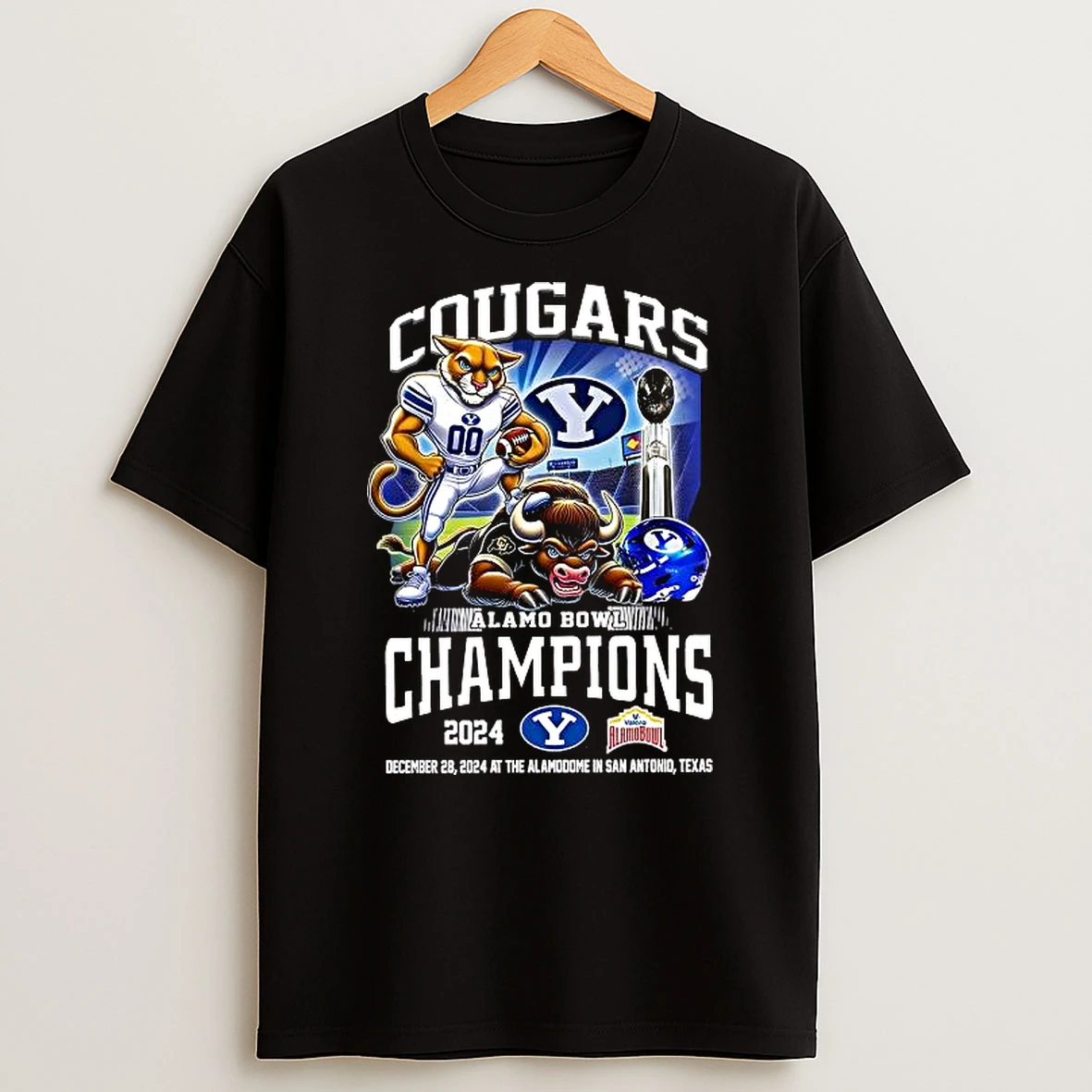 Byu Cougars Lets Celebrate 2024 Alamo Bowl Champions Shirts