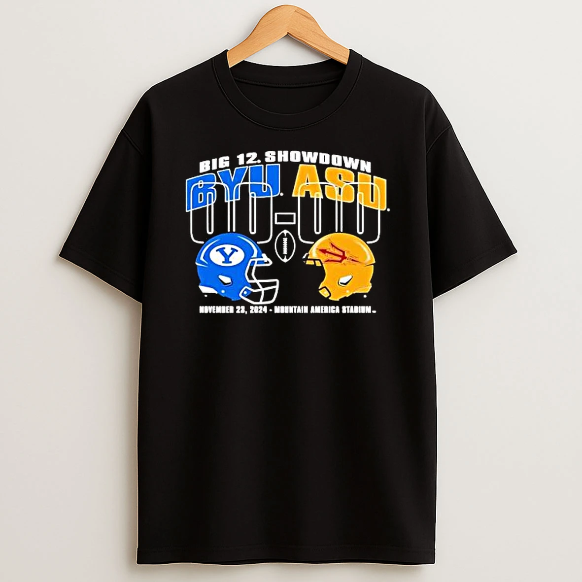 Byu Cougars Vs Arizona State 2025 Big 12 Showdown Shirts