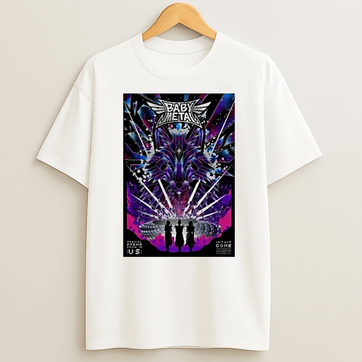 Baby Metal Los Angeles Ca November 1 2025 Shirts