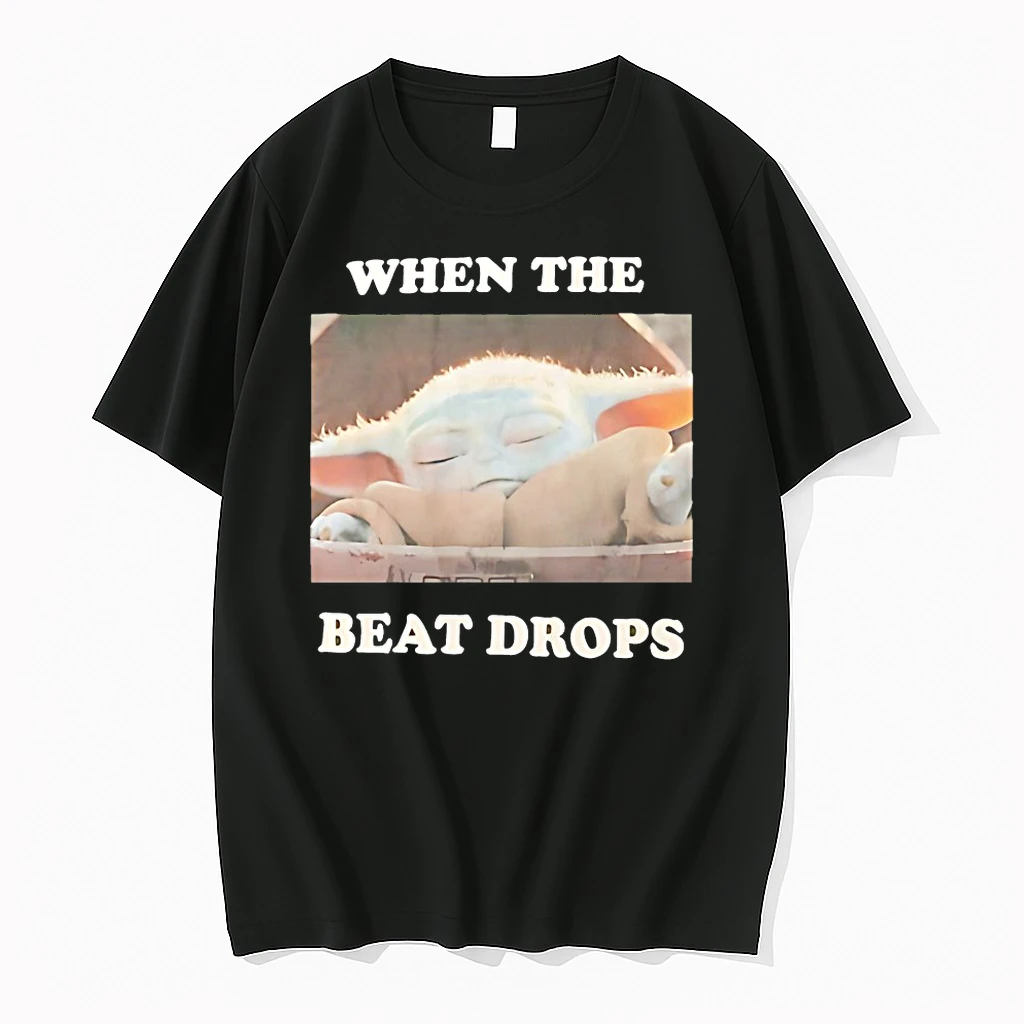 Baby Yoda When The Beat Drops Shirts