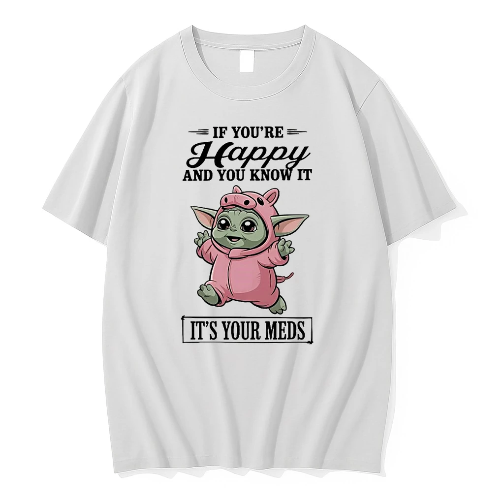 Baby Yoda If Youre Happy And You Know It Shirts