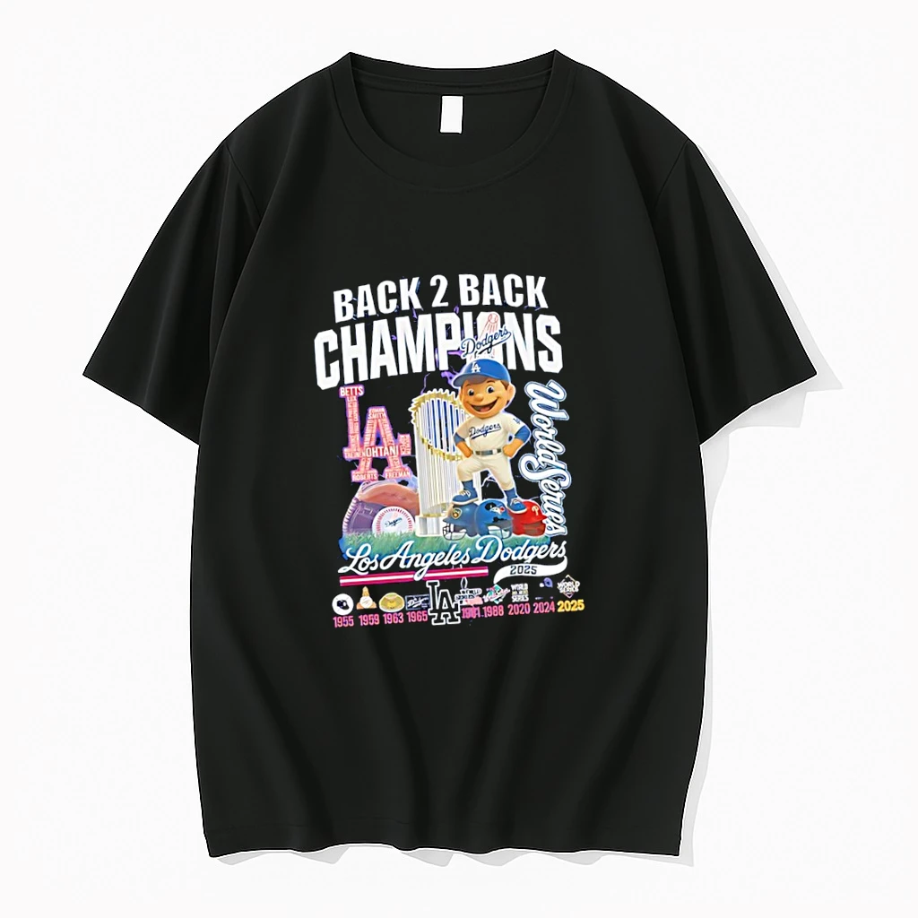 Back 2 Back Los Angeles Dodgers Champions World Series 2025 Shirts