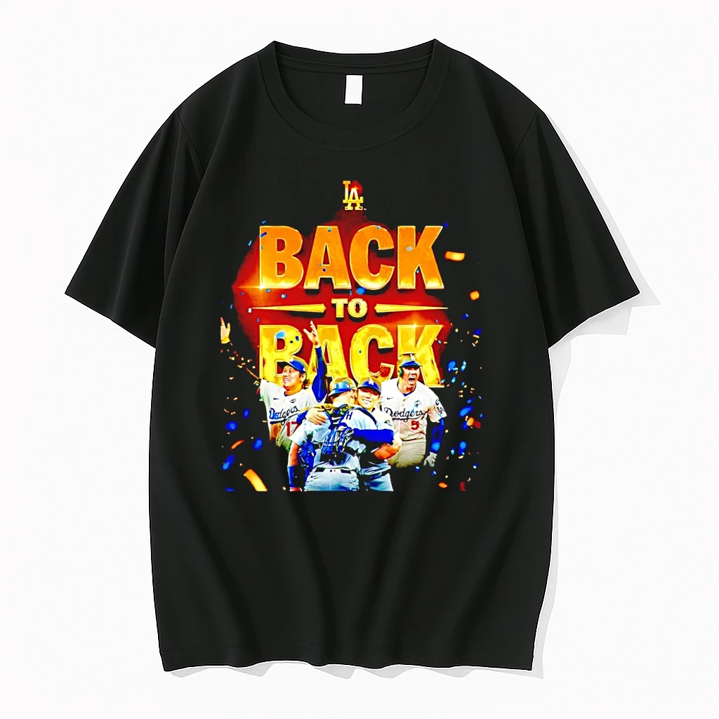 Back To Back Los Angeles Dodgers 2025 World Series Champions Shirts
