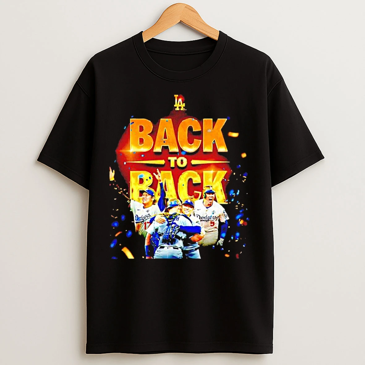 Back To Back Los Angeles Dodgers 2025 World Series Champions T Shirts